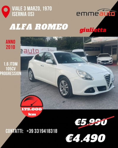 Alfa Romeo Giulietta 1.6 JTDm-2 Progression usata