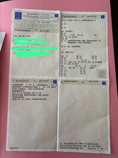 Fiat Campagnola Pick-up 2.0 hard-top lunga (20)