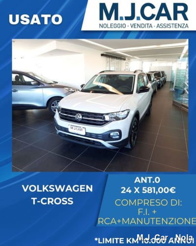 Volkswagen T-Cross 1.0 TSI 110 CV DSG Style nuova
