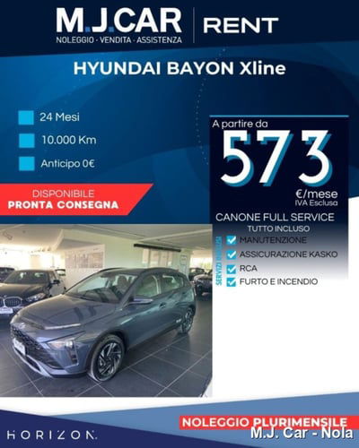 Hyundai Bayon 1.2 mpi Exclusive nuova