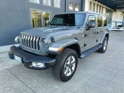 Jeep Wrangler Unlimited 2.2 Mjt II Sahara usata