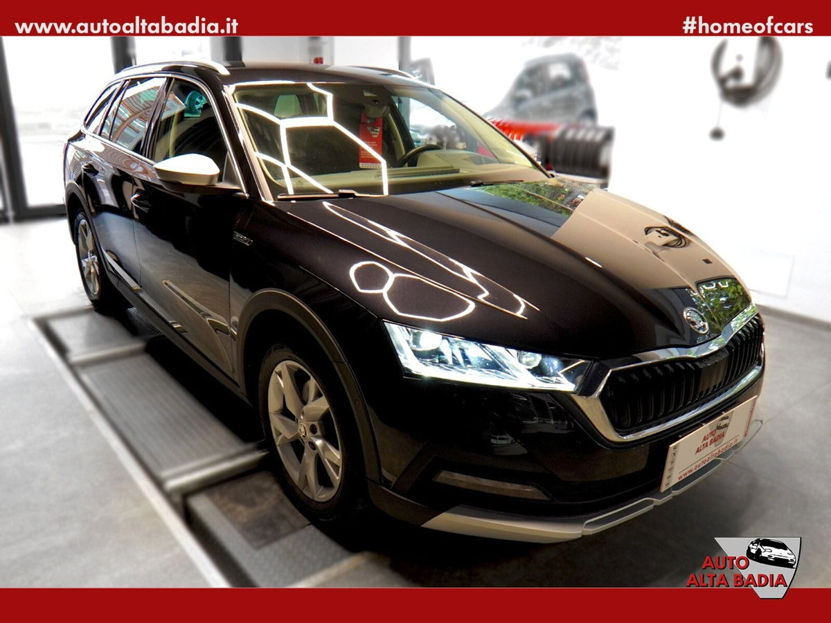 Skoda Octavia Station Wagon 2.0 TDI EVO SCR 200 CV DSG 4x4 Wagon Scout (3)