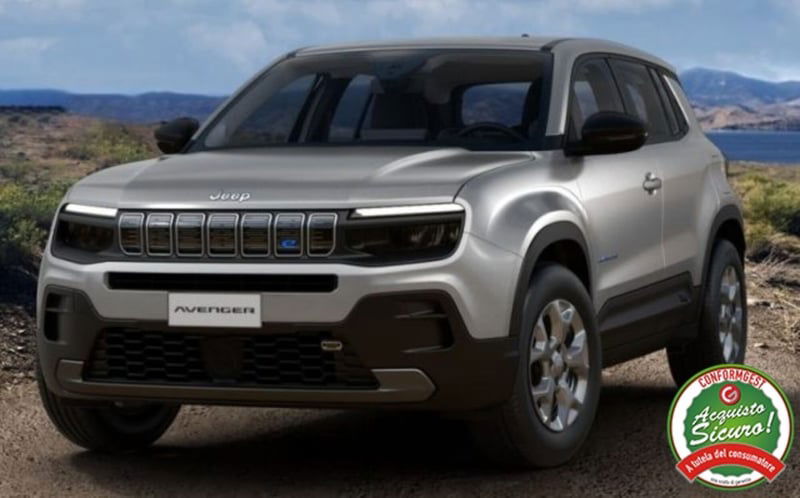 Jeep Avenger full-electric Longitude fwd 156cv auto