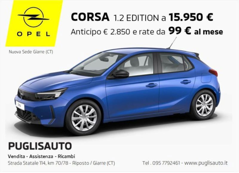 Opel Corsa 1.2 100 CV Edition