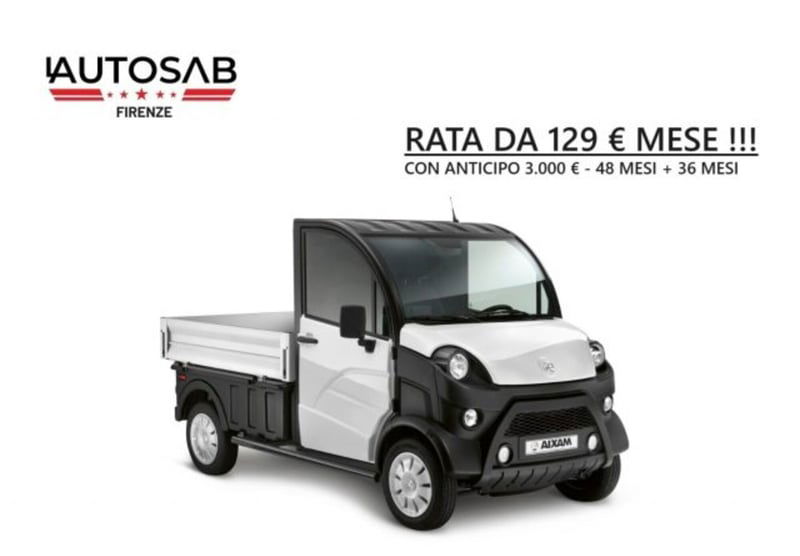 Aixam E-Truck Telaio E-Truck Doppio Pianale