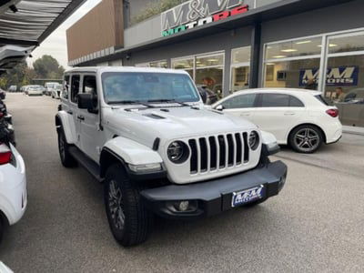 Jeep Wrangler Unlimited 2.0 PHEV ATX 4xe Sahara usato