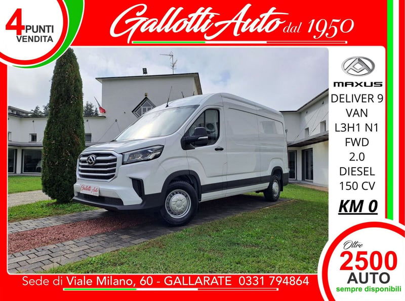 Maxus Deliver9 Furgone Deliver9 2.0CRDI 150CV RWD PL-TM Furgone
