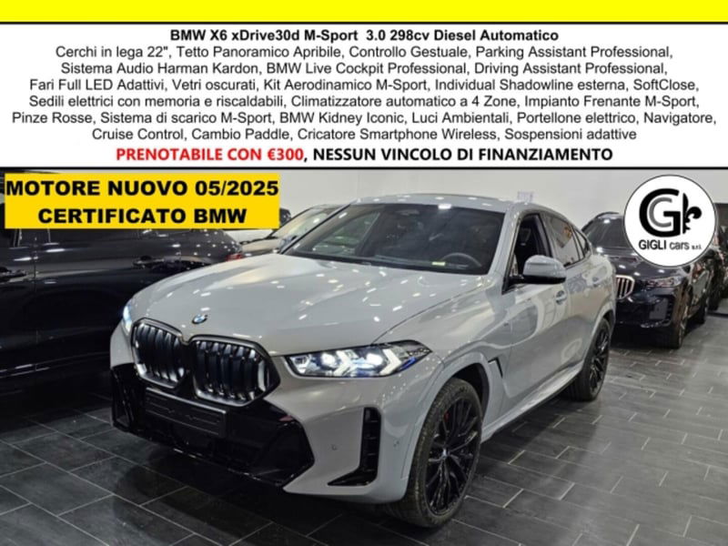 BMW X6 xdrive30d MSport Pro auto