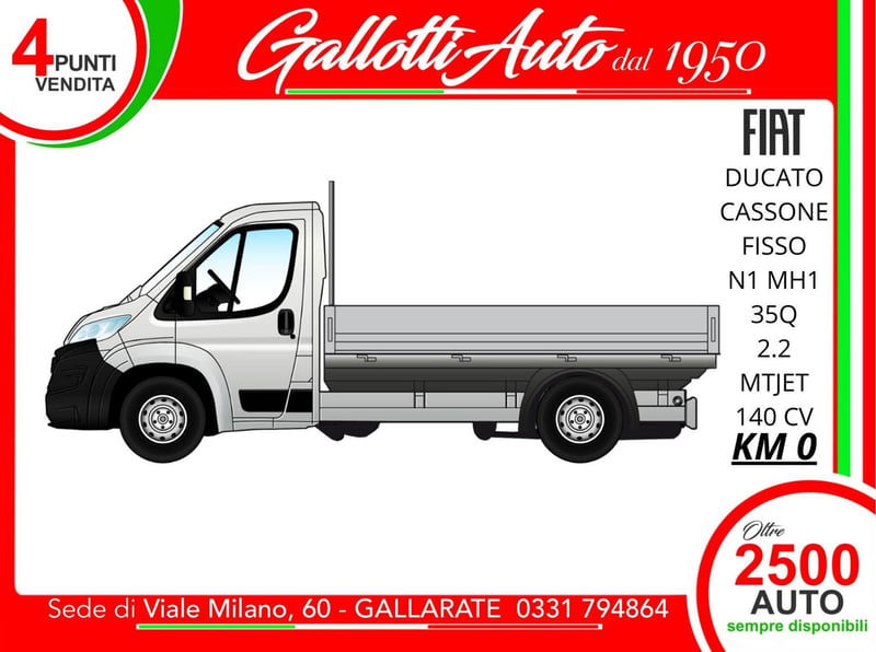 Fiat Ducato 35 MLH1 2.2 mjt3 140cv carro AT9 serie 8