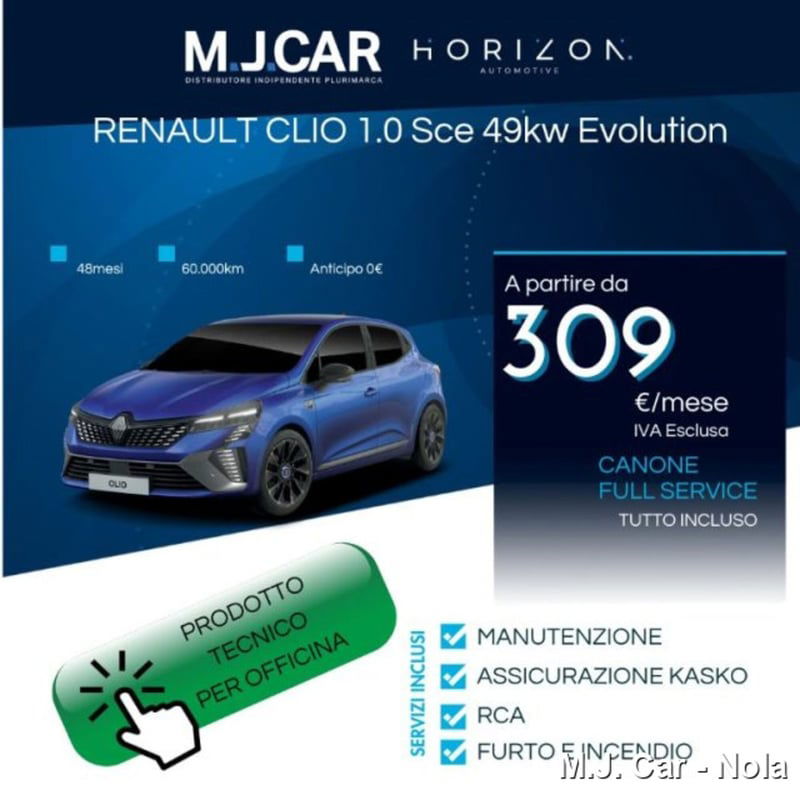 Renault Clio SCe 65 CV 5 porte Life