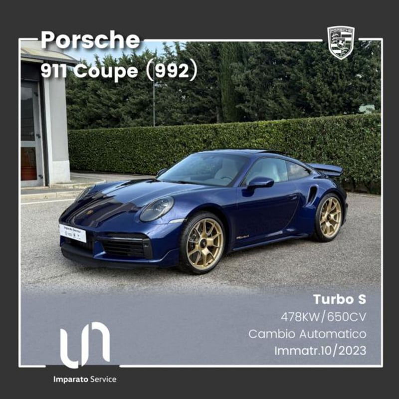 Porsche 911 Coupé Coupe 3.7 Turbo S auto