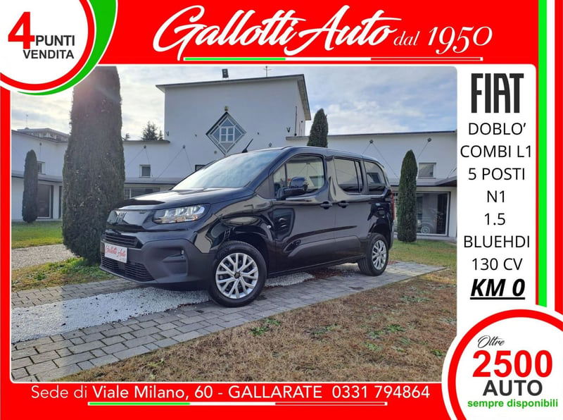 Fiat Doblò combi N1 1.5 bluehdi 130cv