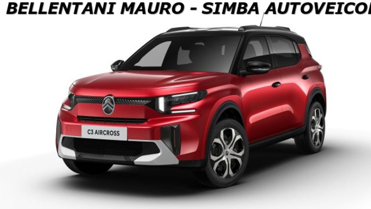 Citroen C3 Aircross 1.2 puretech turbo Plus 100cv 7p.ti