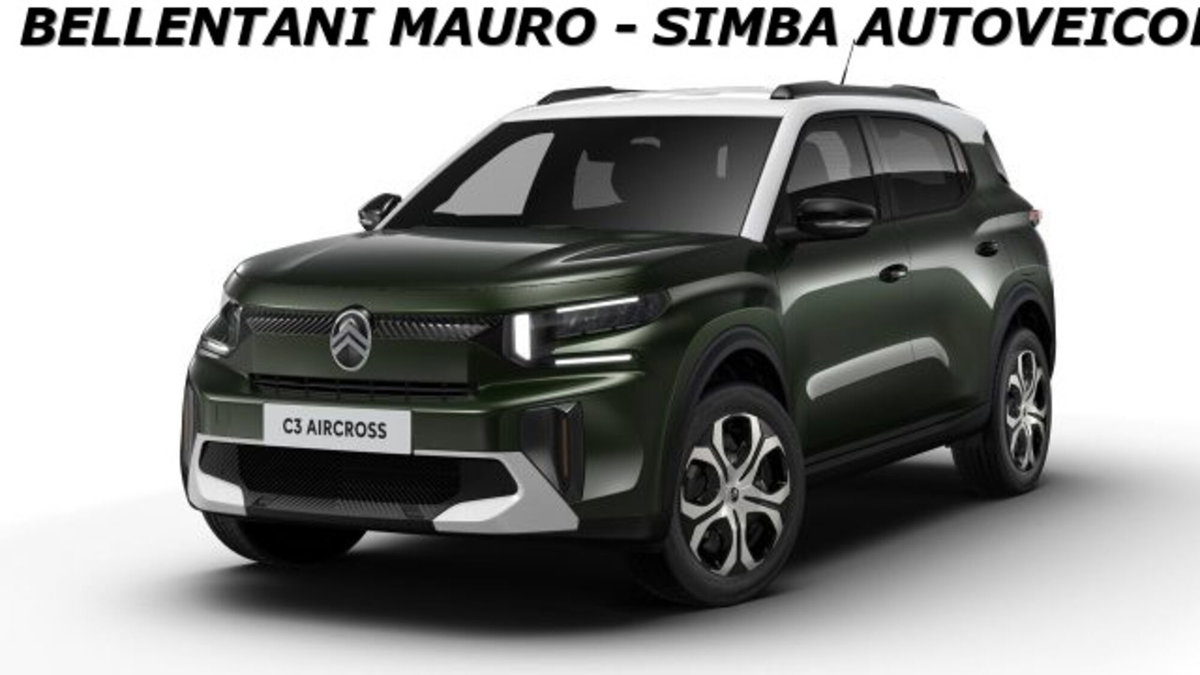 Citroen C3 Aircross 1.2 puretech turbo Plus 100cv 7p.ti