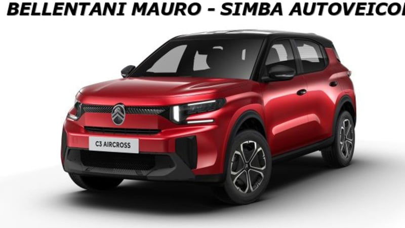 Citroen C3 Aircross 1.2 puretech turbo You 100cv