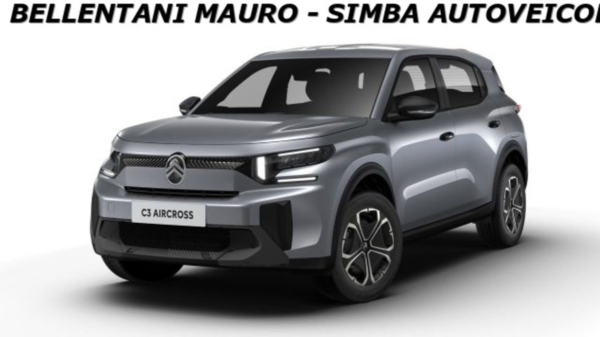 Citroen C3 Aircross 1.2 puretech turbo You 100cv