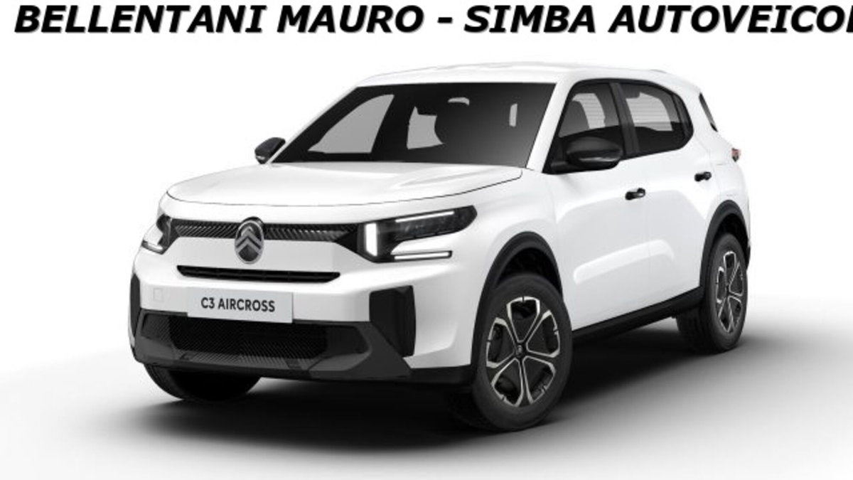 Citroen C3 Aircross 1.2 puretech turbo You 100cv