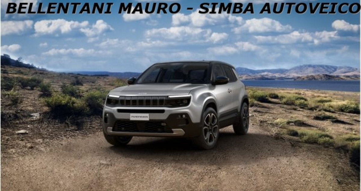 Jeep Avenger 1.2 turbo Summit fwd 100cv