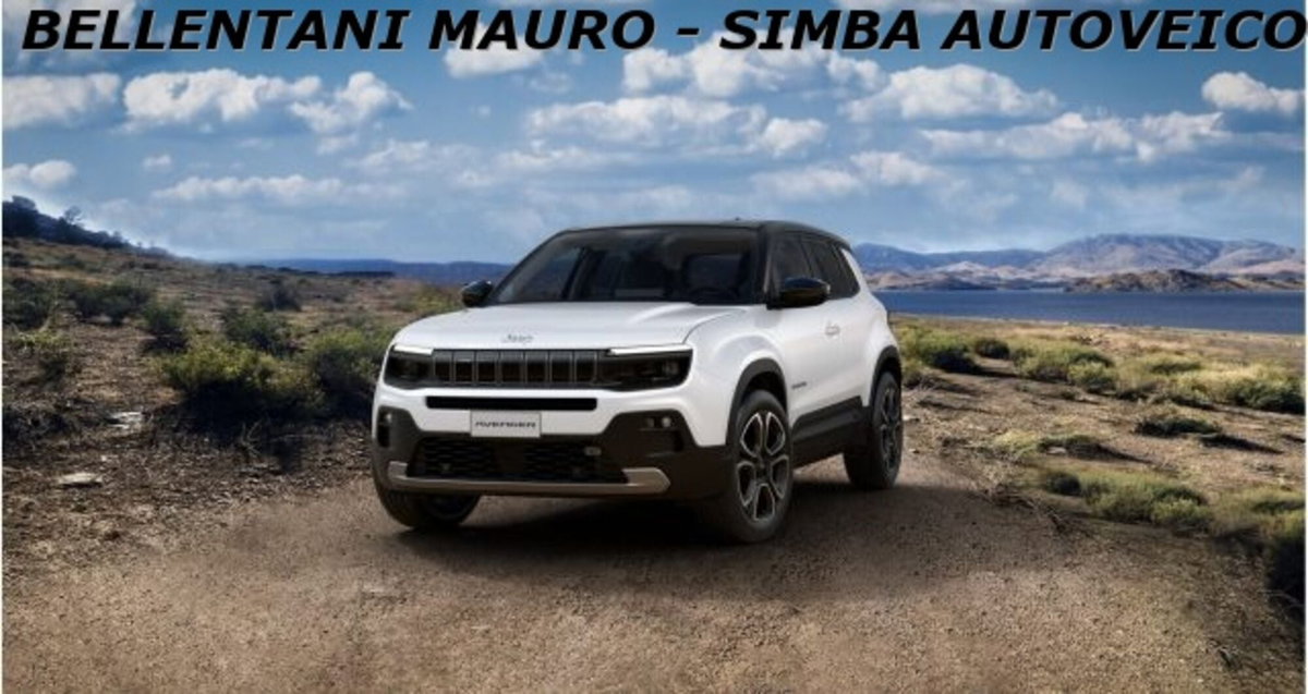 Jeep Avenger 1.2 turbo Summit fwd 100cv