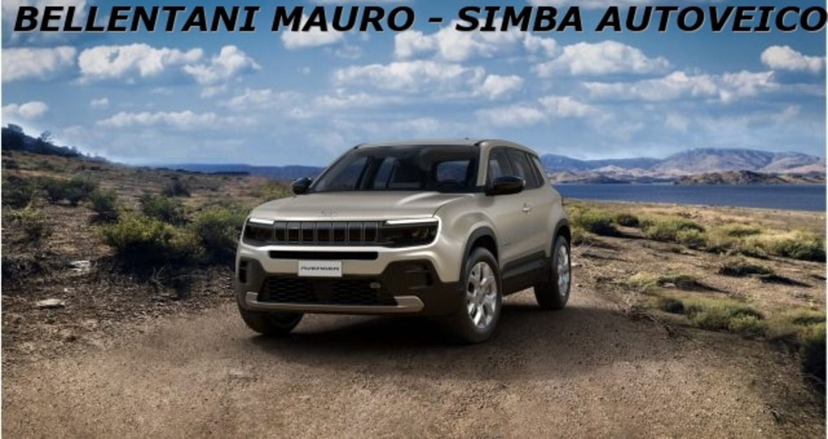 Jeep Avenger 1.2 turbo Altitude fwd 100cv