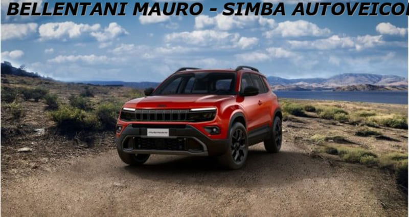 Jeep Avenger 1.2 turbo e-hybrid mhev Upland 4xe 145cv edct6