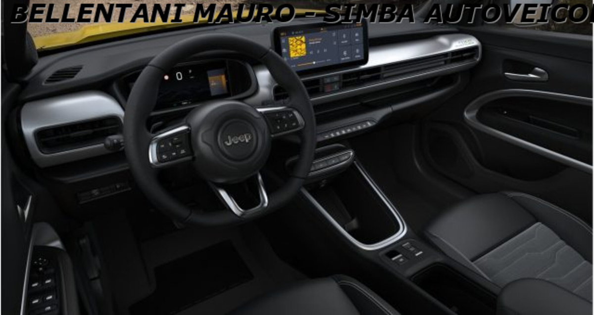 Jeep Avenger 1.2 turbo e-hybrid mhev Upland 4xe 145cv edct6 (5)