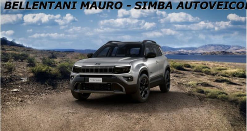 Jeep Avenger 1.2 turbo e-hybrid mhev Upland 4xe 145cv edct6