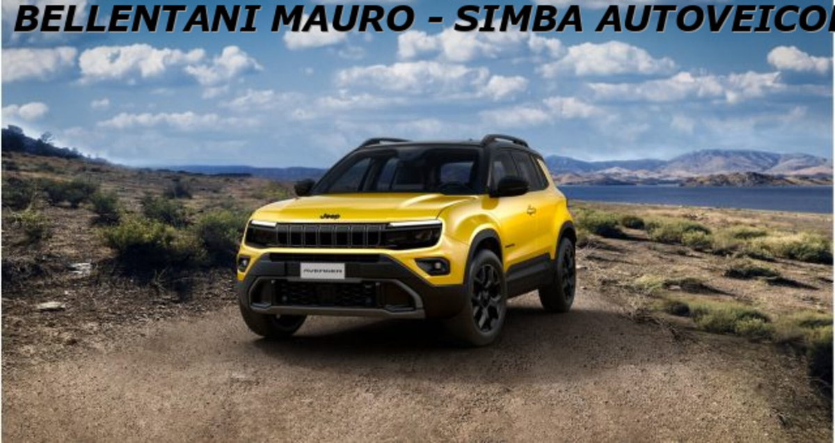 Jeep Avenger 1.2 turbo e-hybrid mhev Upland 4xe 145cv edct6