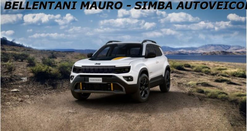 Jeep Avenger 1.2 turbo e-hybrid mhev The North Face 4xe 145cv edct6