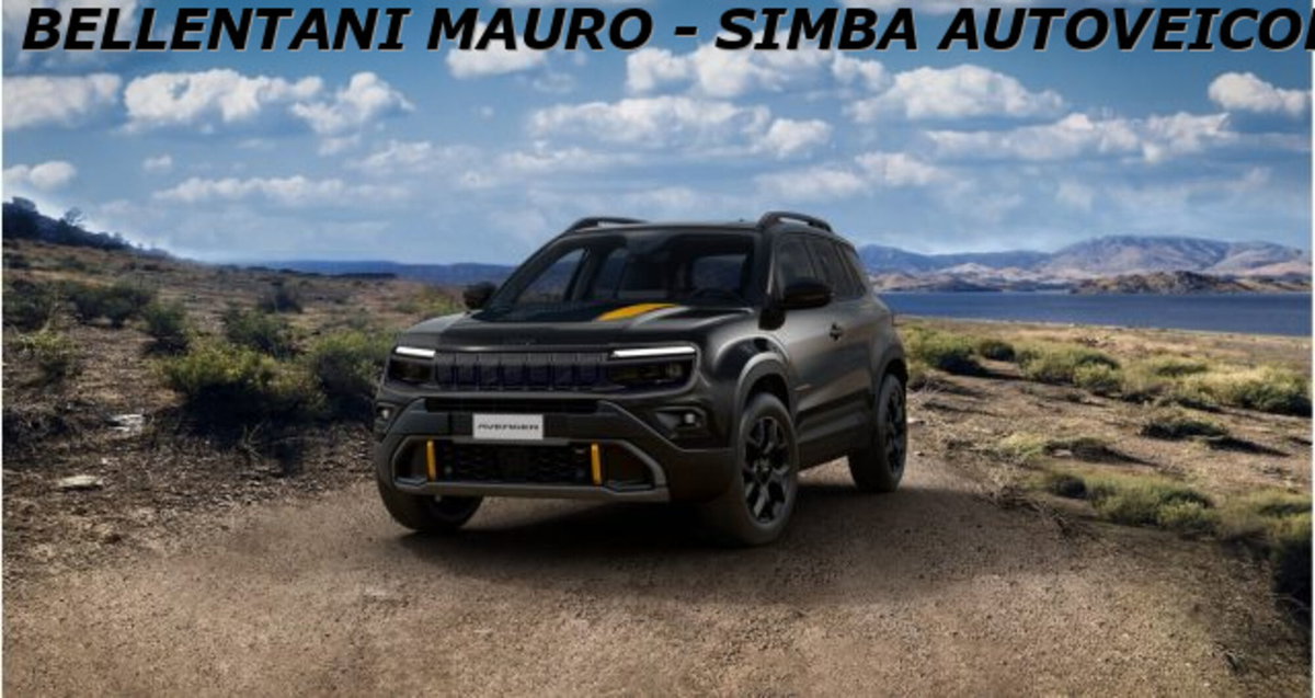Jeep Avenger 1.2 turbo e-hybrid mhev The North Face 4xe 145cv edct6