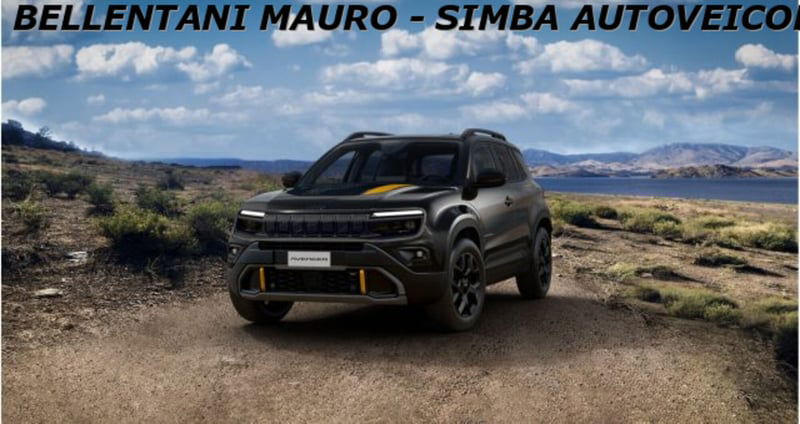 Jeep Avenger 1.2 turbo e-hybrid mhev The North Face 4xe 145cv edct6