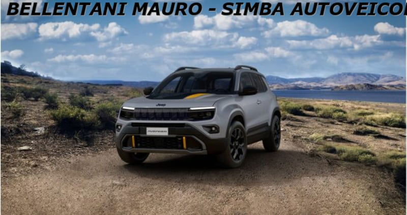Jeep Avenger 1.2 turbo e-hybrid mhev The North Face 4xe 145cv edct6