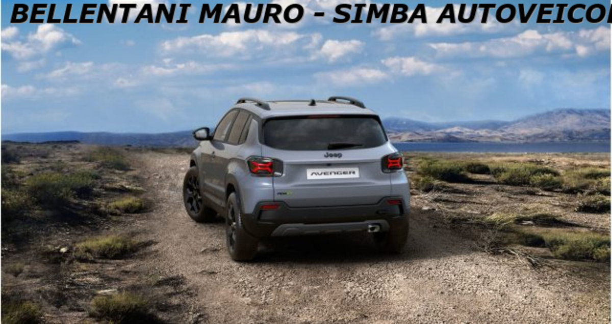 Jeep Avenger 1.2 turbo e-hybrid mhev The North Face 4xe 145cv edct6 (2)