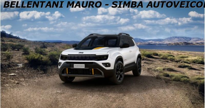 Jeep Avenger 1.2 turbo e-hybrid mhev The North Face 4xe 145cv edct6
