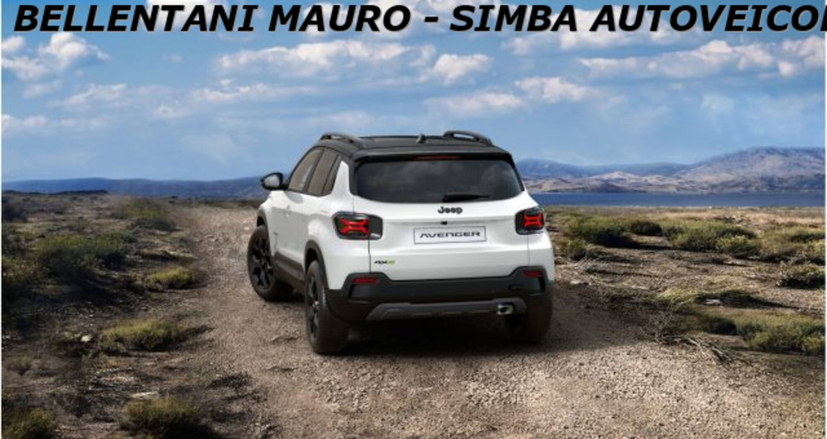 Jeep Avenger 1.2 turbo e-hybrid mhev The North Face 4xe 145cv edct6 (2)