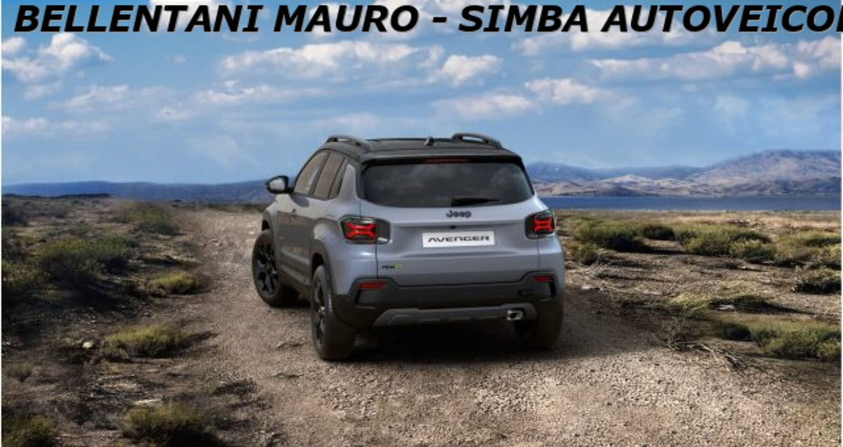 Jeep Avenger 1.2 turbo e-hybrid mhev The North Face 4xe 145cv edct6 (2)