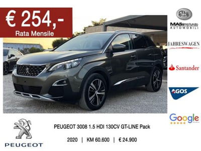 Peugeot 3008 BlueHDi 130 S&S EAT8 Allure Pack usata