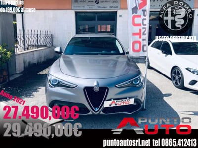 Alfa Romeo Stelvio Stelvio 2.2 Turbodiesel 190 CV AT8 Q4 Super Business usata