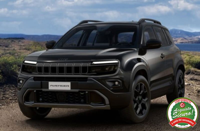Jeep Avenger 1.2 turbo e-hybrid mhev Upland 4xe 145cv edct6