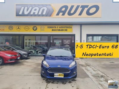 Ford Fiesta 1.5 TDCi 75CV 5 porte Black & White Edition usata