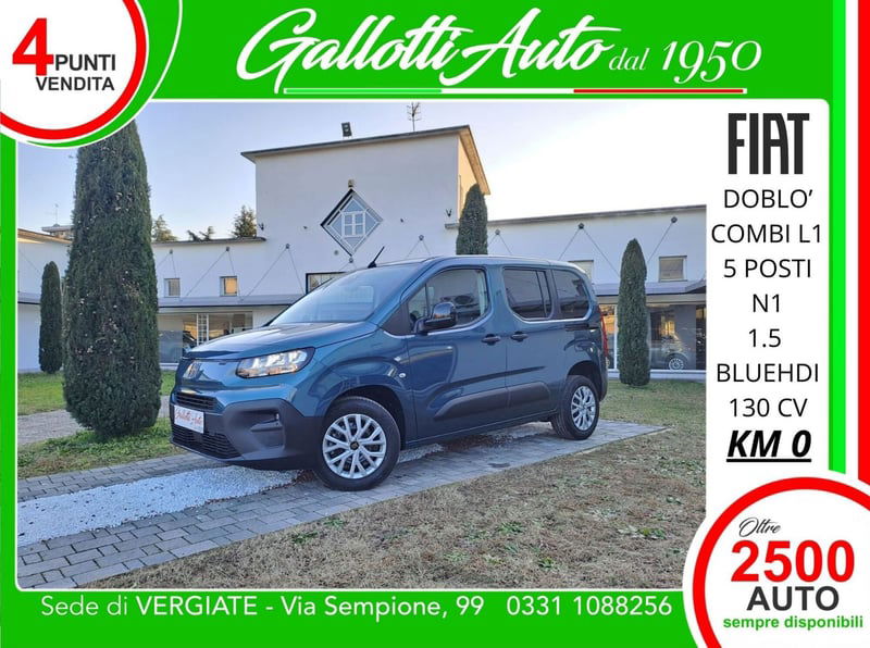 Fiat Doblò combi N1 1.5 bluehdi 130cv at8