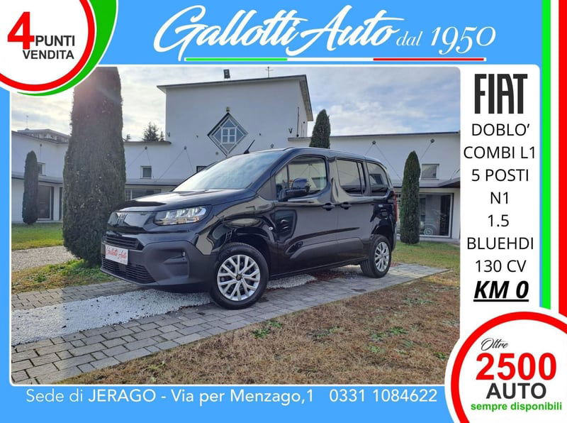 Fiat Doblò combi N1 1.5 bluehdi 130cv