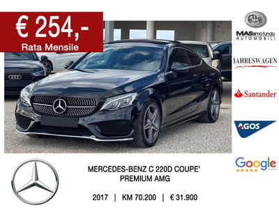 Mercedes-Benz Classe C Coupé 220 d Coupé Premium Plus usata