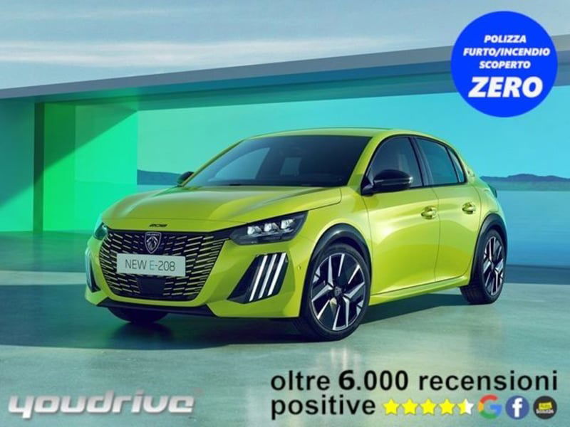 Peugeot 208 motore elettrico 136 CV 5 porte Allure Pack