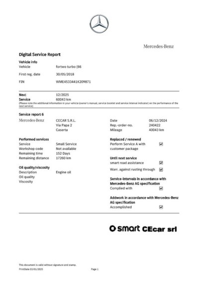 smart Fortwo 90 0.9 Turbo Youngster (4)