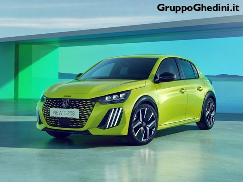Peugeot 208 motore elettrico 136 CV 5 porte GT