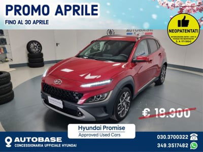Hyundai Kona HEV 1.6 DCT XLine usata