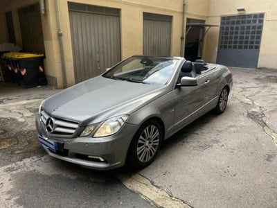 Mercedes-Benz Classe E Cabrio 200 CGI Cabrio BlueEFFICIENCY Avantgarde usata