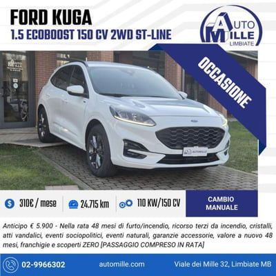 Ford Kuga 1.5 EcoBoost 150 CV 2WD ST-Line  usata