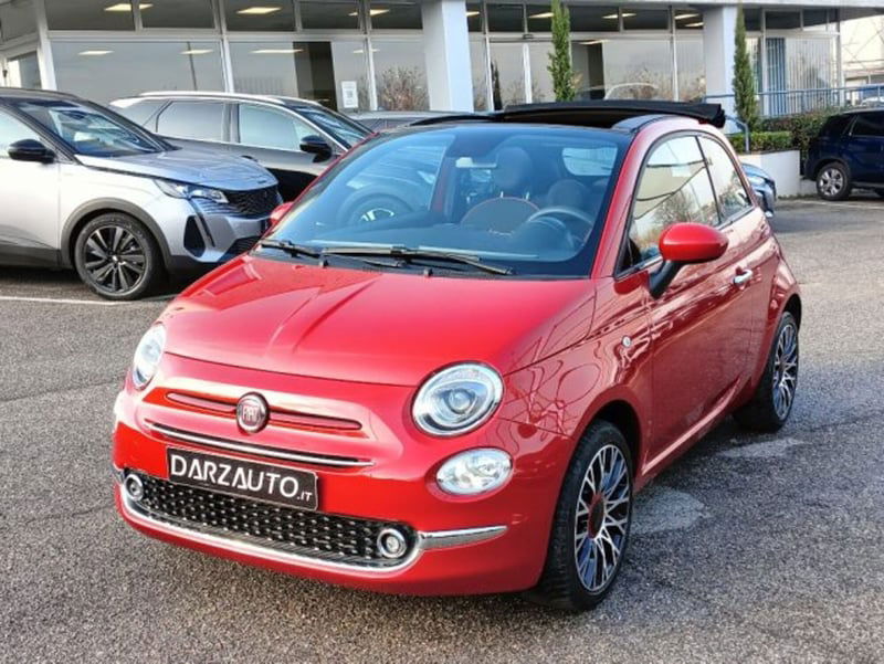 Fiat 500C Cabrio 1.0 Hybrid Red